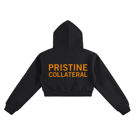 Pristine Collateral - Essential Cropped Hoodie