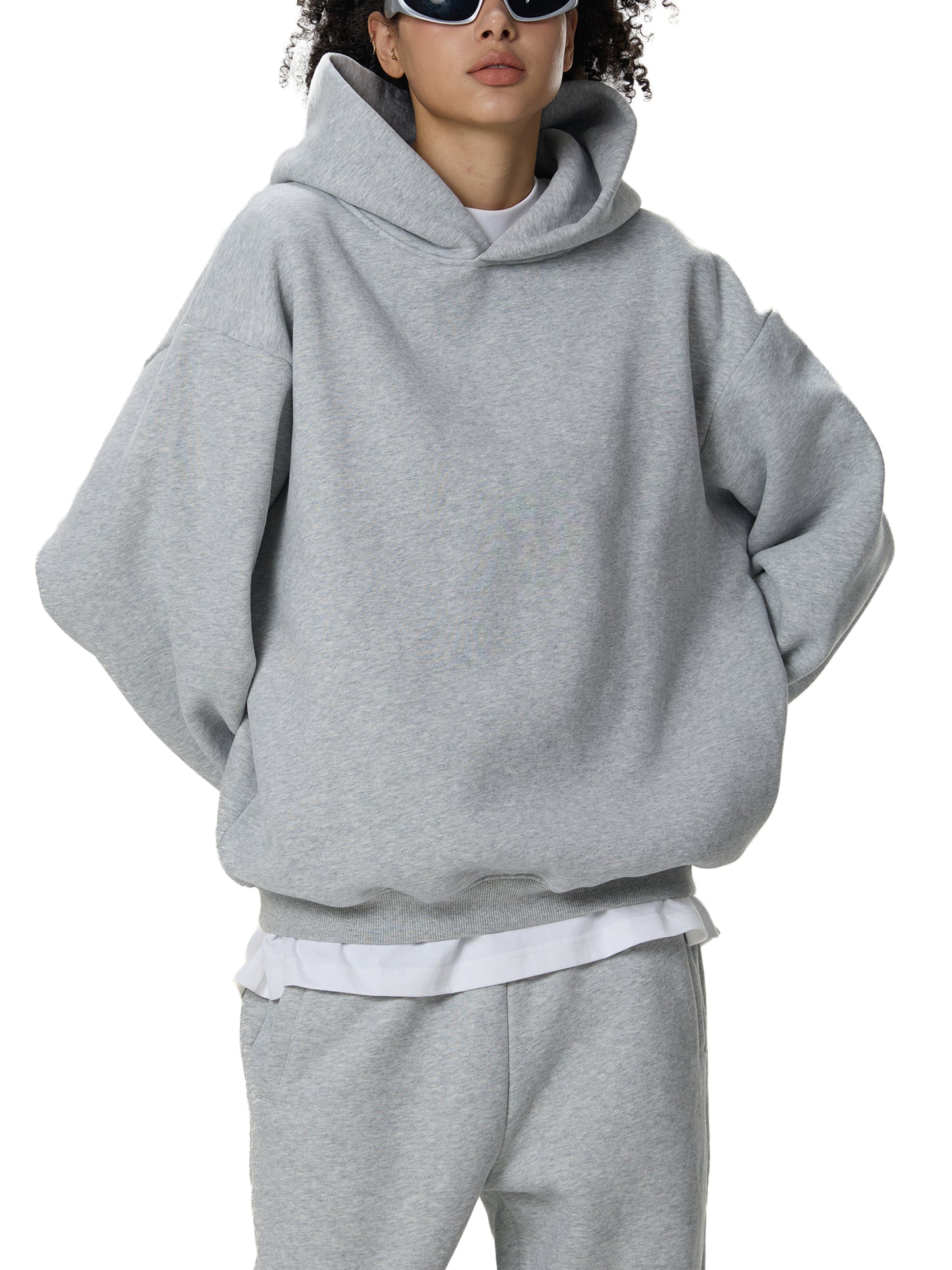Pristine Collateral - Fleeced Boxy Hoodie