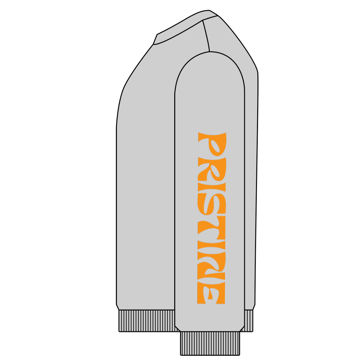 Pristine Collateral - Snow Washed Oversized Sweatshirt