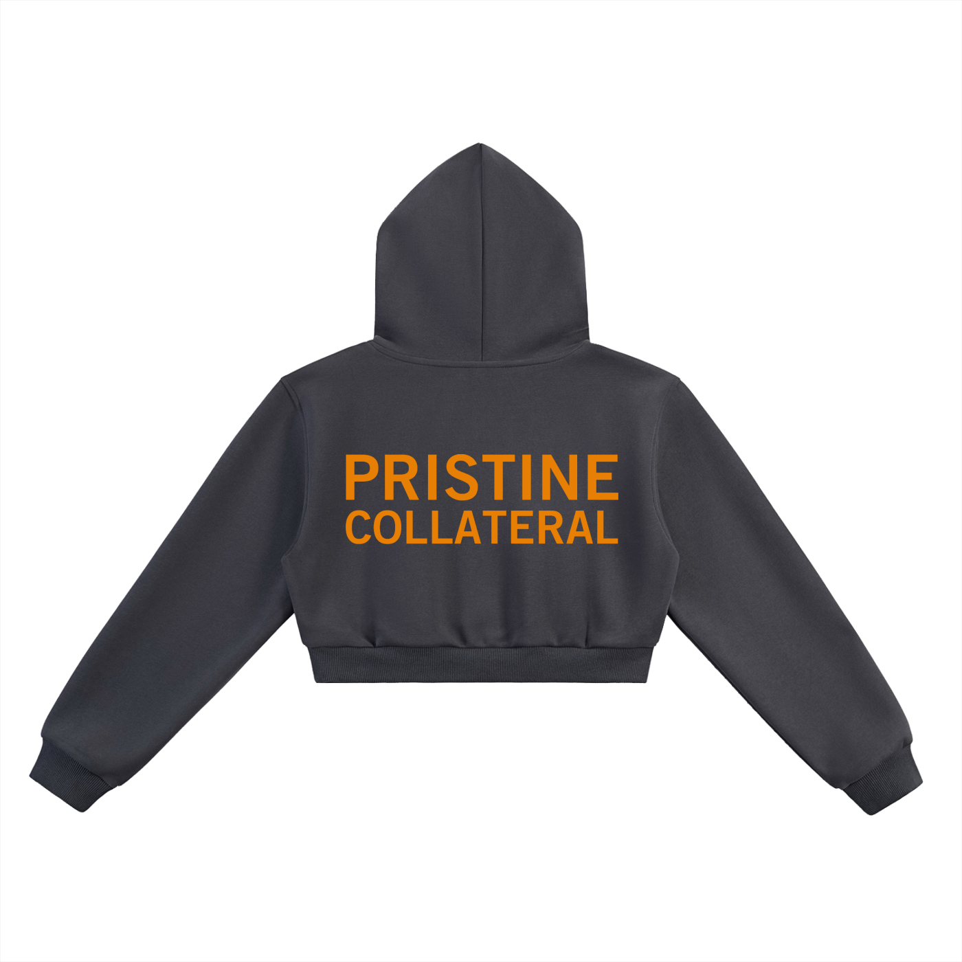 Pristine Collateral - Essential Cropped Hoodie