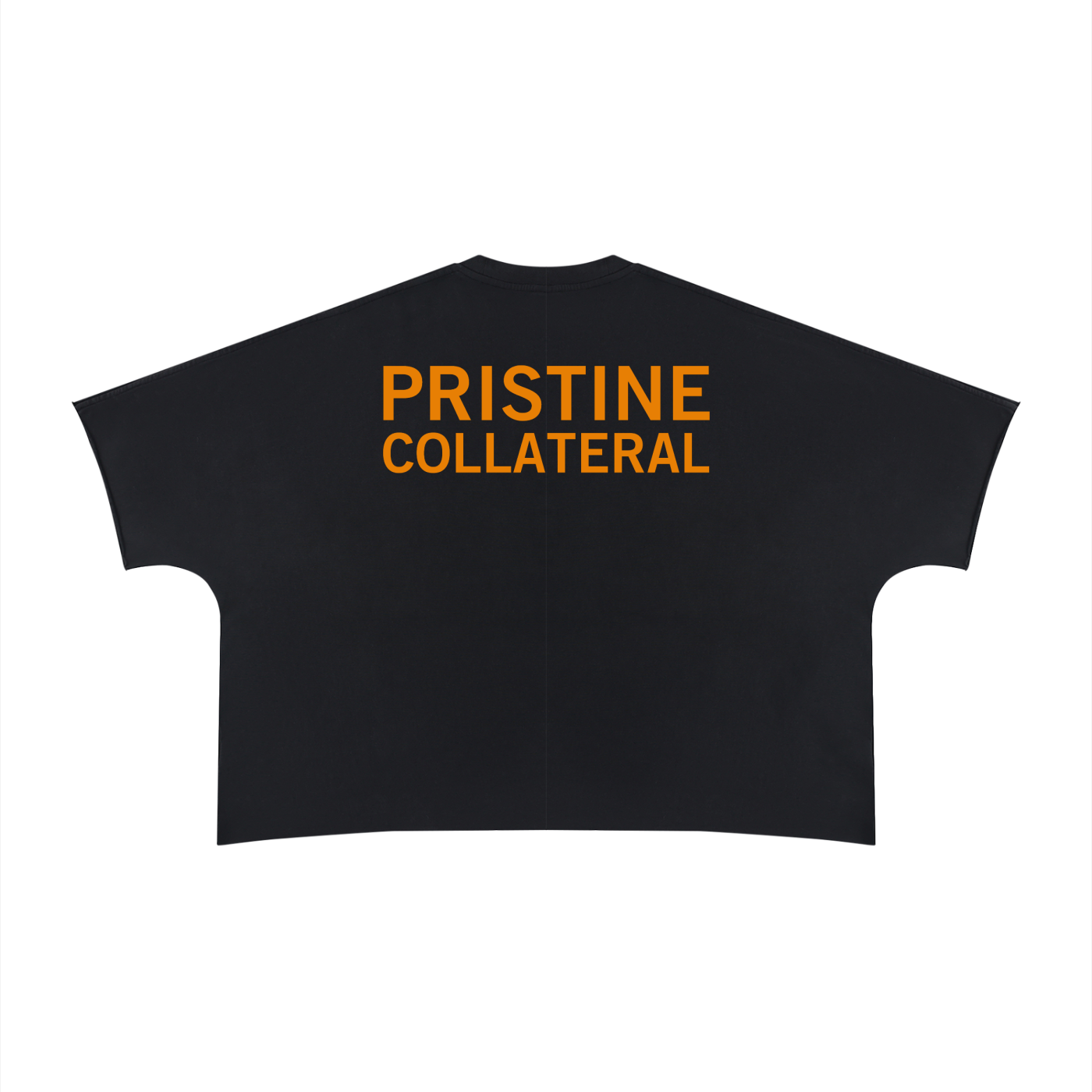 Unisex Heavyweight Boxy Raw Edge T-Shirt
