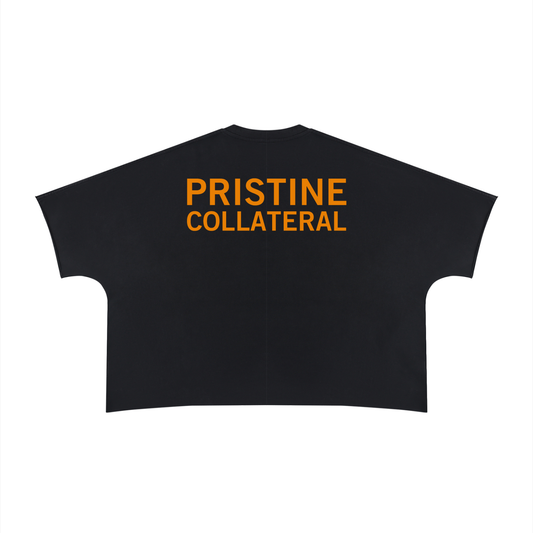Unisex Heavyweight Boxy Raw Edge T-Shirt