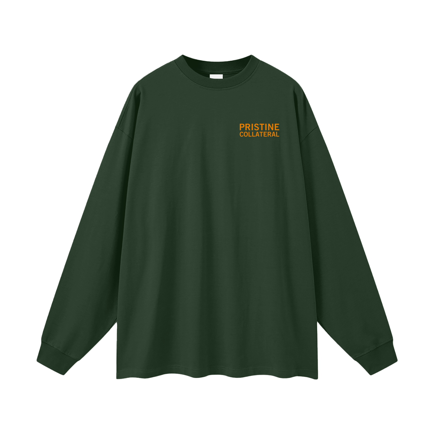 Pristine Collateral - Oversized Unisex Long Sleeve T-Shirt