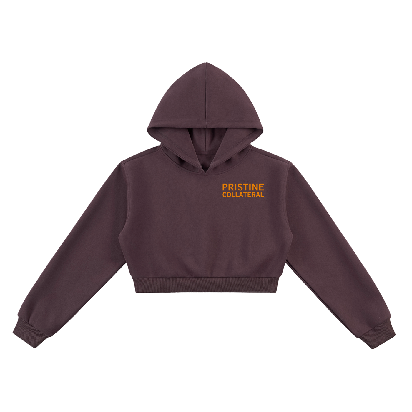 Pristine Collateral - Essential Cropped Hoodie