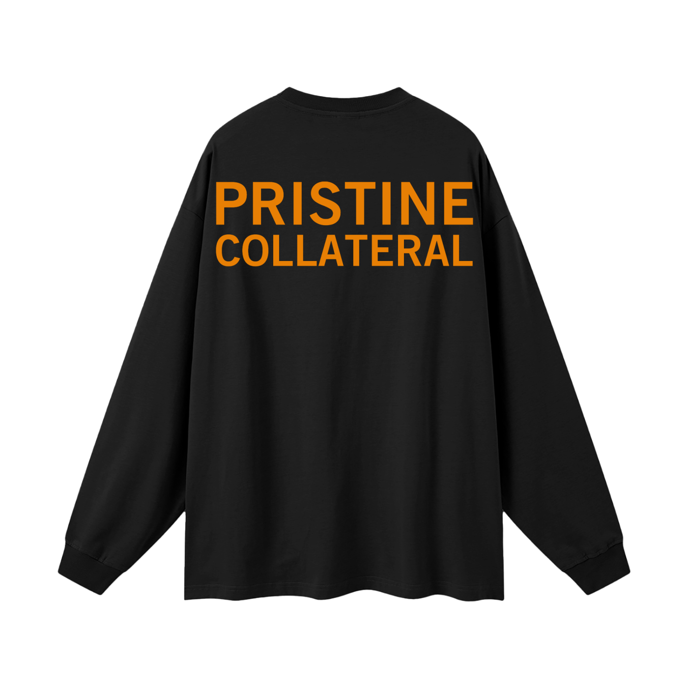 Pristine Collateral - Oversized Unisex Long Sleeve T-Shirt