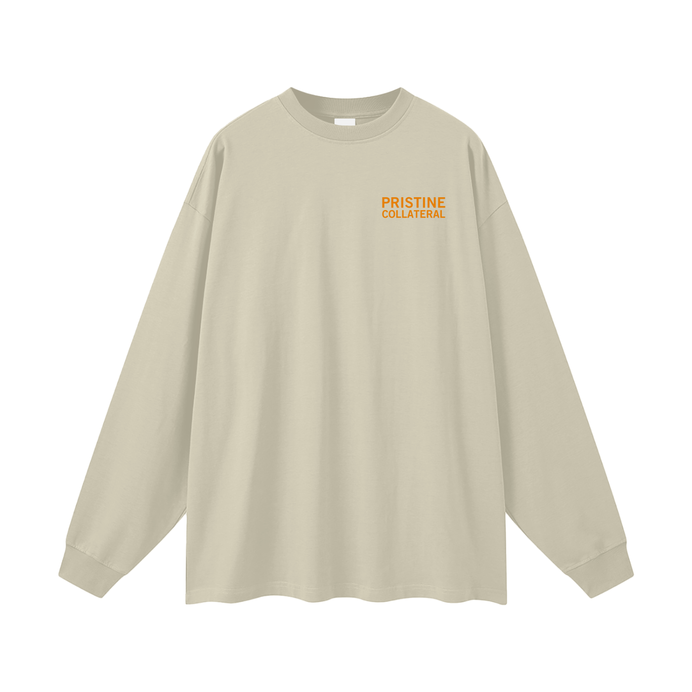 Pristine Collateral - Oversized Unisex Long Sleeve T-Shirt
