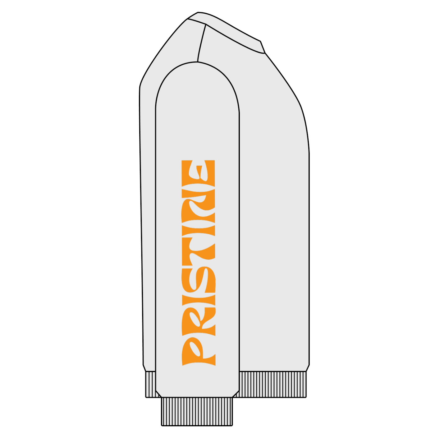 Pristine Collateral - Snow Washed Oversized Sweatshirt