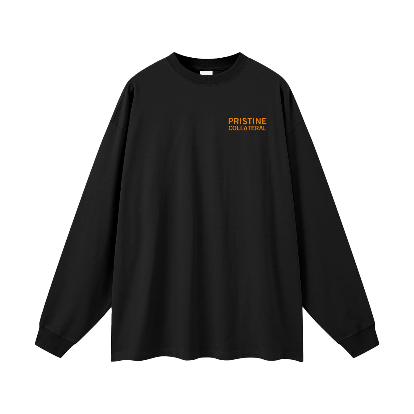 Pristine Collateral - Oversized Unisex Long Sleeve T-Shirt