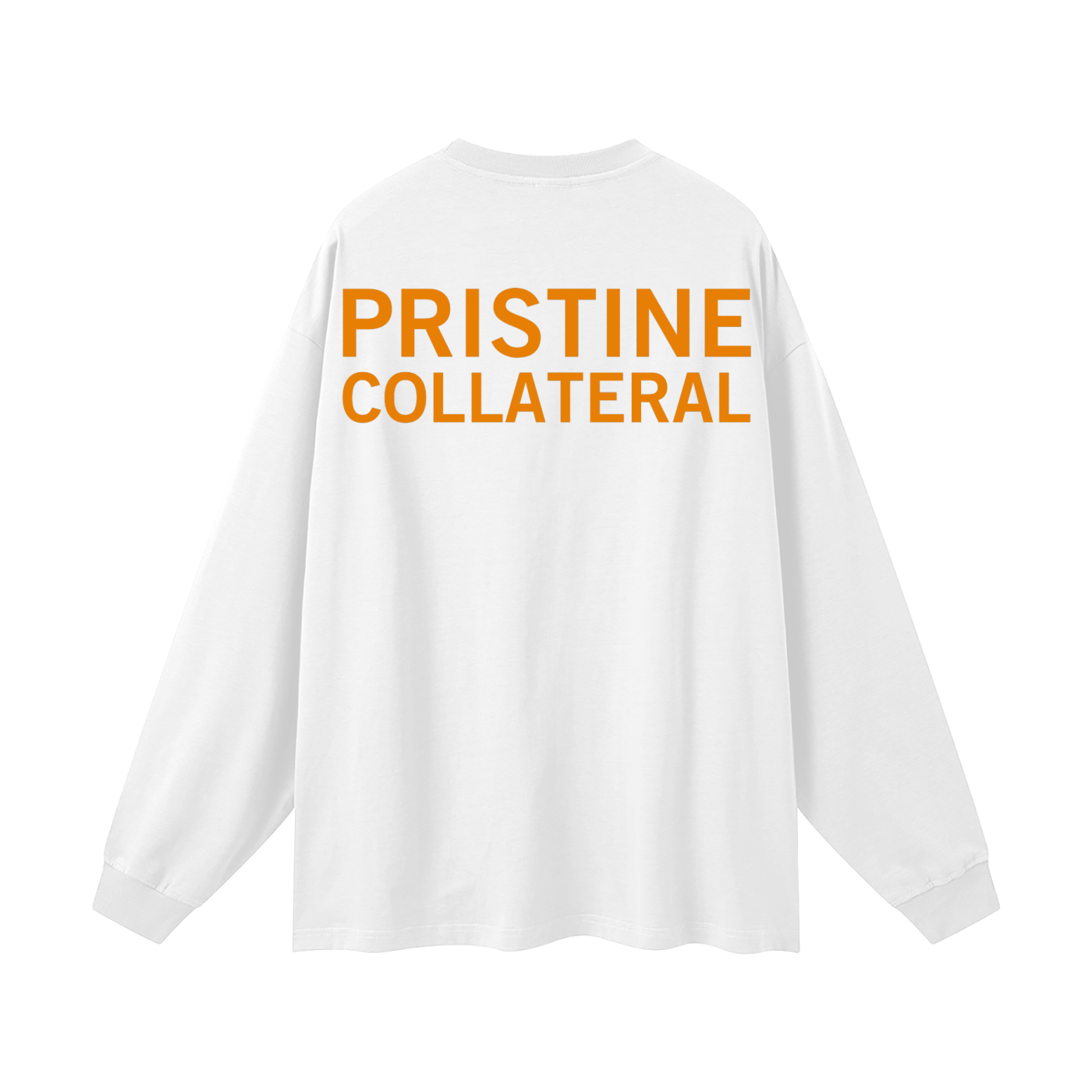 Pristine Collateral - Oversized Unisex Long Sleeve T-Shirt