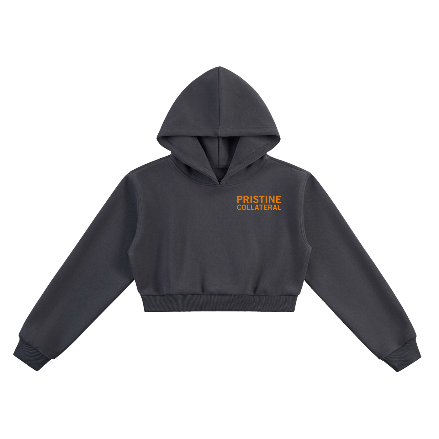 Pristine Collateral - Essential Cropped Hoodie