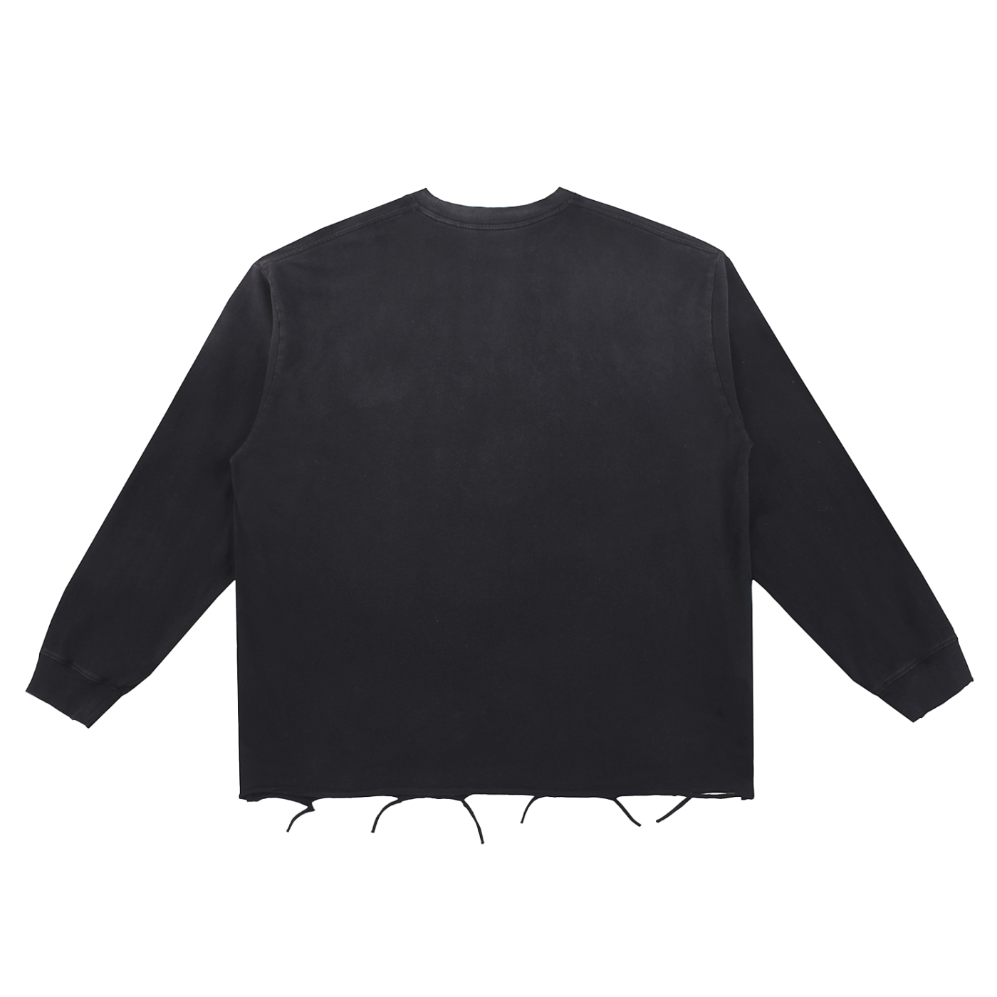 Pristine Collateral - Snow Wash Raw Edge Cotton T-Shirt