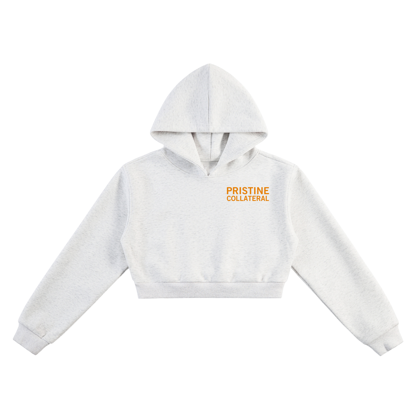 Pristine Collateral - Essential Cropped Hoodie