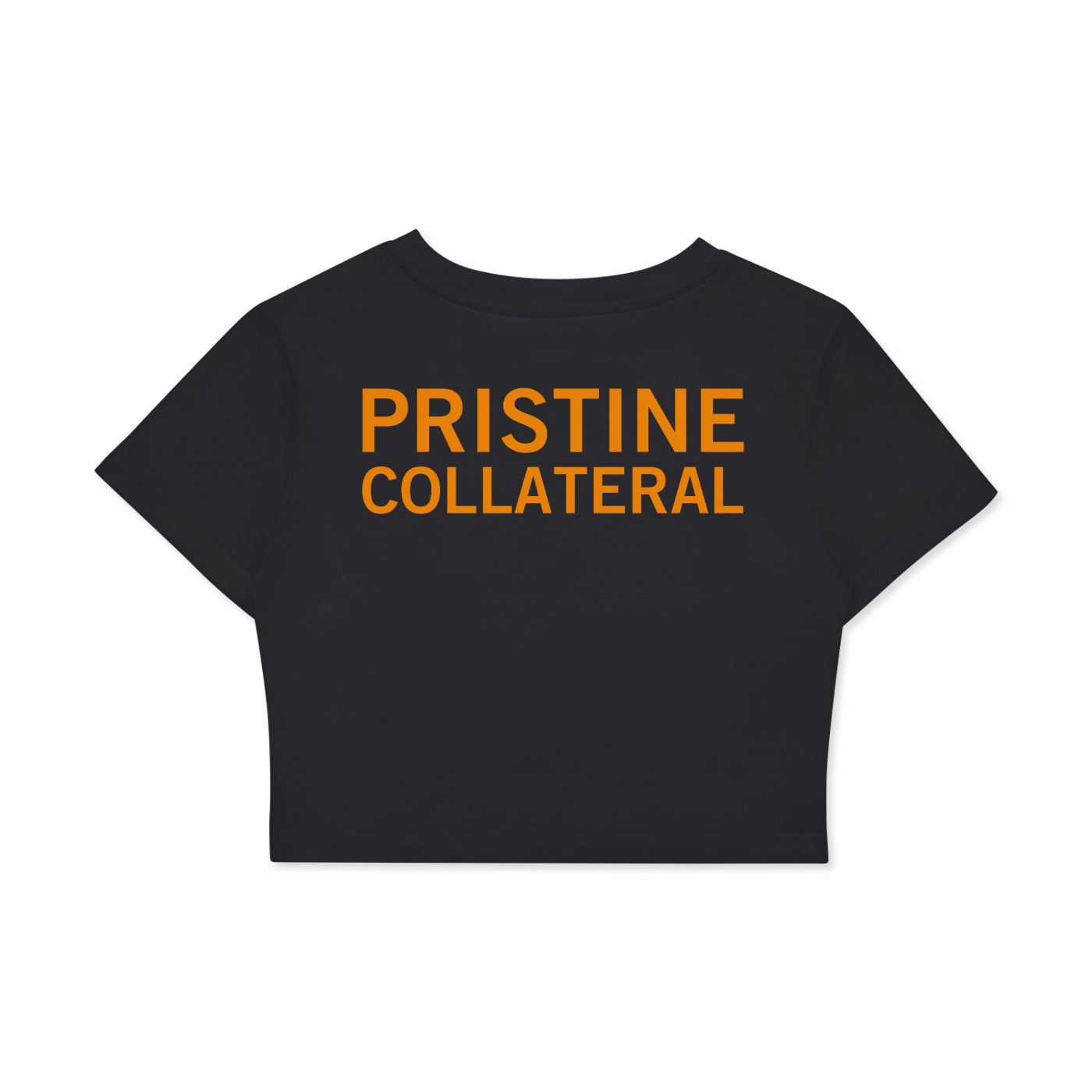 Pristine Collateral - Fitted Crop Cotton T-Shirt