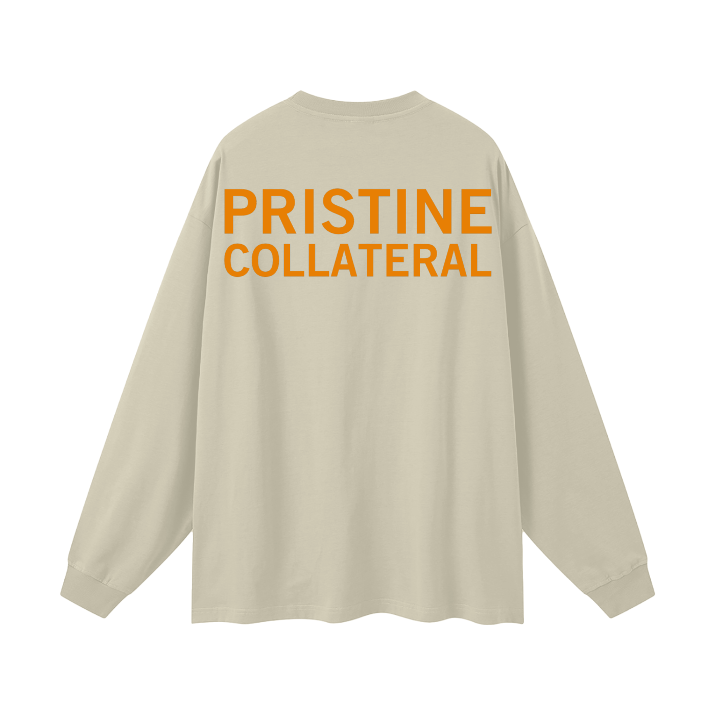 Pristine Collateral - Oversized Unisex Long Sleeve T-Shirt