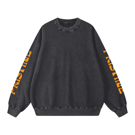 Pristine Collateral - Snow Washed Oversized Sweatshirt