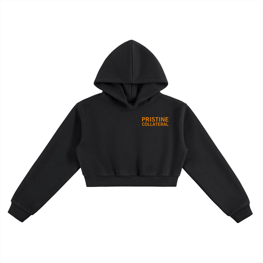 Pristine Collateral - Essential Cropped Hoodie