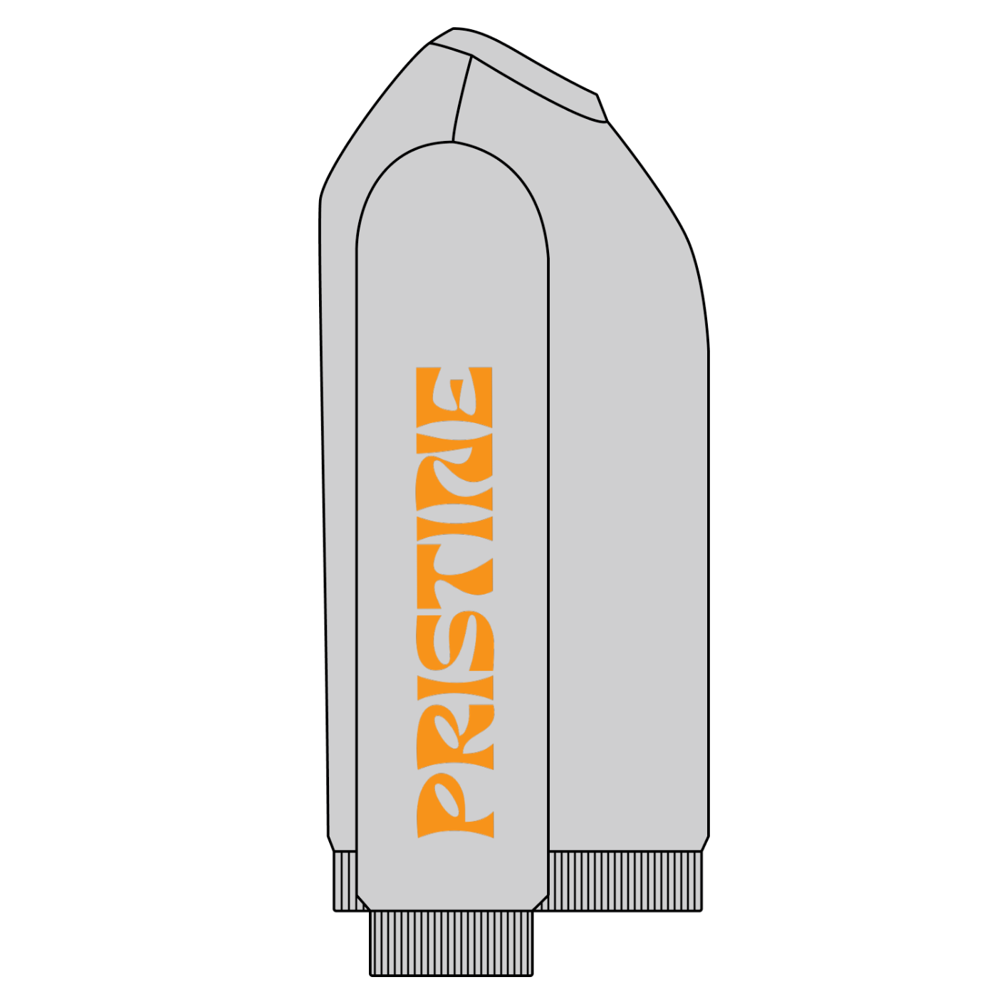 Pristine Collateral - Snow Washed Oversized Sweatshirt