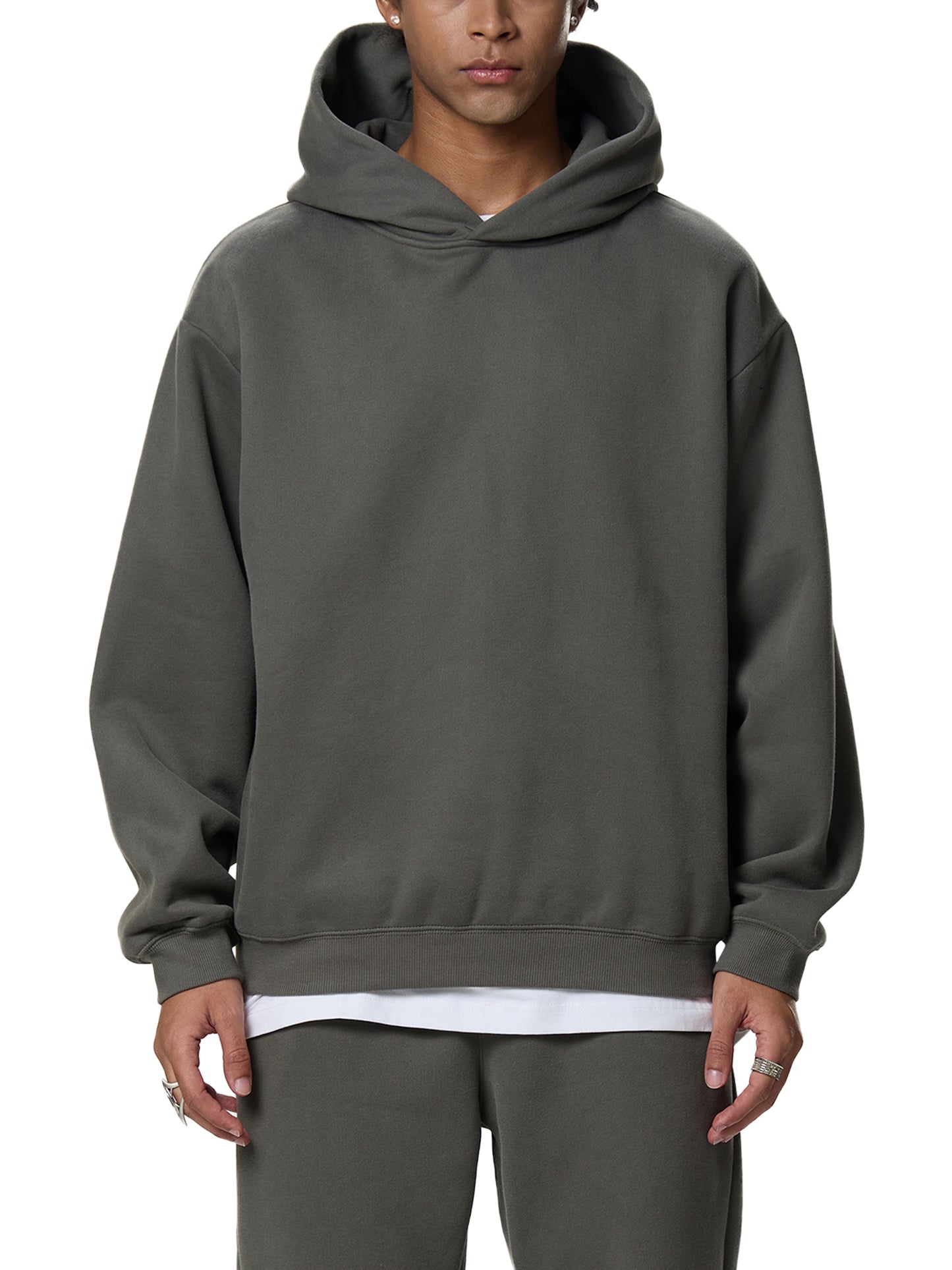 Pristine Collateral - Fleeced Boxy Hoodie